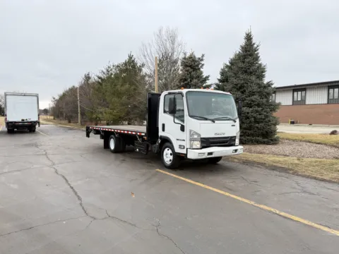 Photos of 2020 Isuzu NPR HD 18ft Flatbed for sale in Crystal Lake, IL at Signature Truck Center