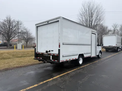 Another view of 2022 GMC 3500 16ft Box Truck for sale in Crystal Lake, IL at Signature Truck Center