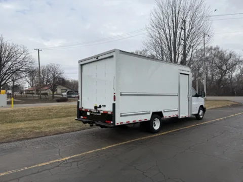 Another view of 2022 GMC 3500 16ft Box Truck for sale in Crystal Lake, IL at Signature Truck Center