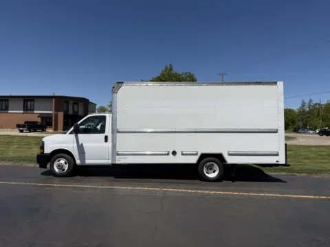 Photos of 2022 GMC 3500 16ft Box Truck for sale in Crystal Lake, IL at Signature Truck Center