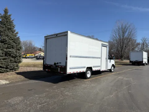 Another view of 2022 GMC 3500 16ft Box Truck for sale in Crystal Lake, IL at Signature Truck Center