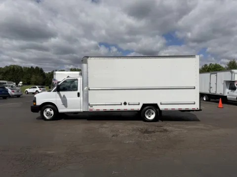 Photos of 2022 GMC 3500 16ft Box Truck for sale in Crystal Lake, IL at Signature Truck Center