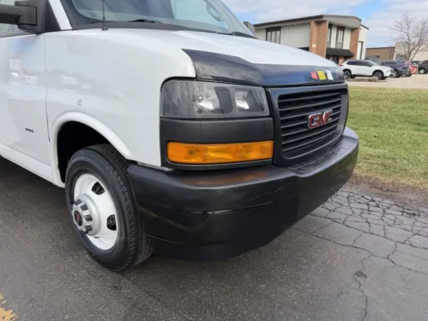 Another view of 2022 GMC 3500 16ft Box Truck for sale in Crystal Lake, IL at Signature Truck Center