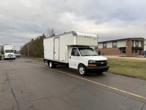 Photos of 2018 Chevrolet 4500 16ft Box Truck with Lift Gate for sale in Crystal Lake, IL at Signature Truck Center