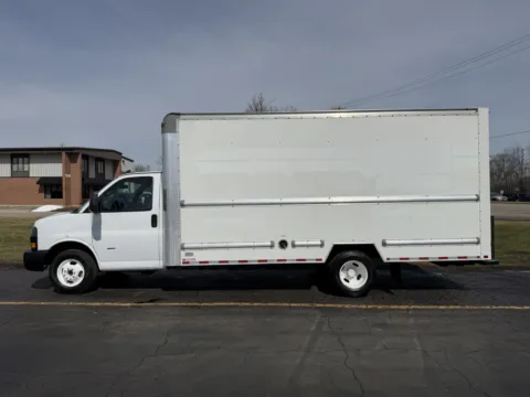 Photos of 2021 GMC 3500 16ft Box Truck for sale in Crystal Lake, IL at Signature Truck Center