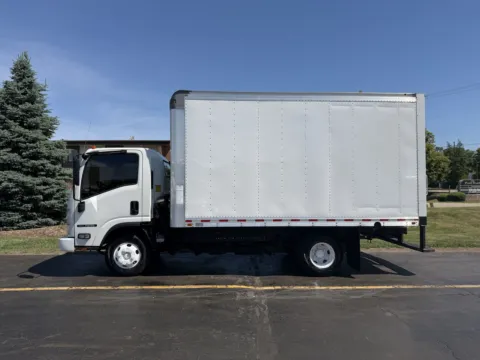 Photos of 2020 Isuzu NPR 14ft Box Truck with Loading Ramp for sale in Crystal Lake, IL at Signature Truck Center