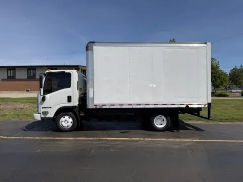 Photos of 2020 Isuzu NPR 14ft Box Truck with Loading Ramp for sale in Crystal Lake, IL at Signature Truck Center