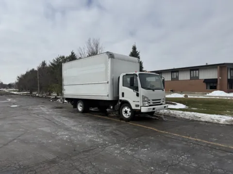 Photos of 2018 Isuzu NPR 16ft Box Truck with Lift Gate for sale in Crystal Lake, IL at Signature Truck Center