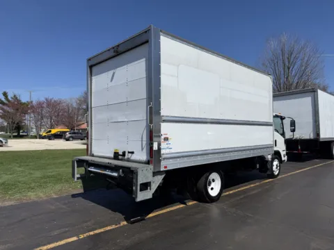 Another view of 2018 Isuzu NPR 16ft Box Truck with Lift Gate for sale in Crystal Lake, IL at Signature Truck Center