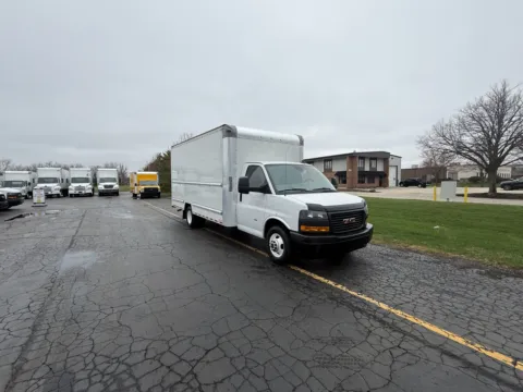 Photos of 2021 GMC 3500 16ft Box Truck for sale in Crystal Lake, IL at Signature Truck Center