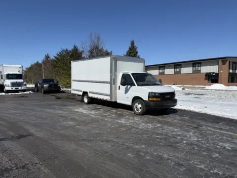 Photos of 2021 GMC 3500 16ft Box Truck for sale in Crystal Lake, IL at Signature Truck Center