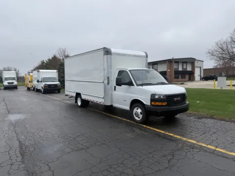 Photos of 2021 GMC 3500 16ft Box Truck for sale in Crystal Lake, IL at Signature Truck Center