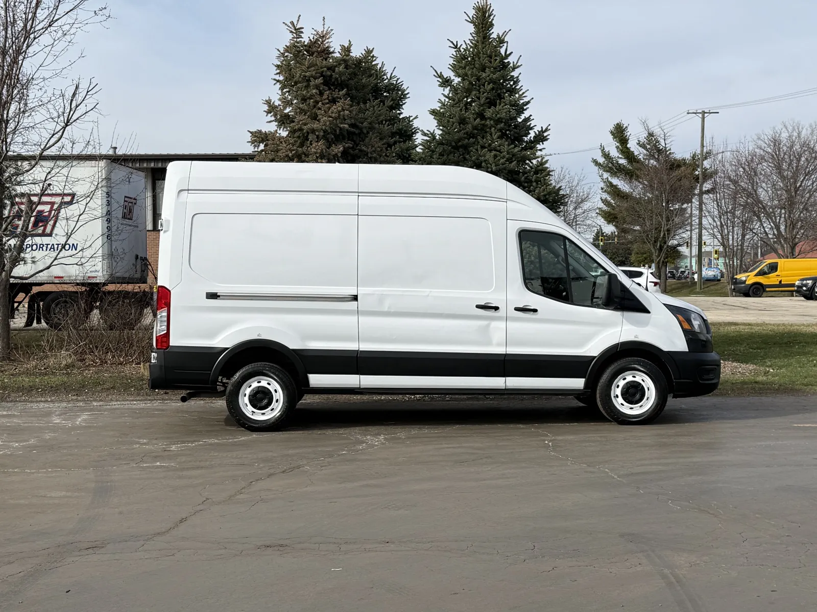 White 2021 Ford Transit T-250 High Roof for sale in Crystal Lake, IL
