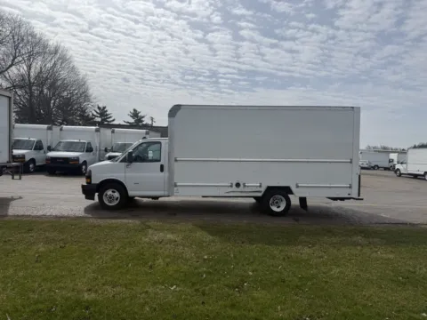 Photos of 2021 GMC 3500 16ft Box Truck for sale in Crystal Lake, IL at Signature Truck Center