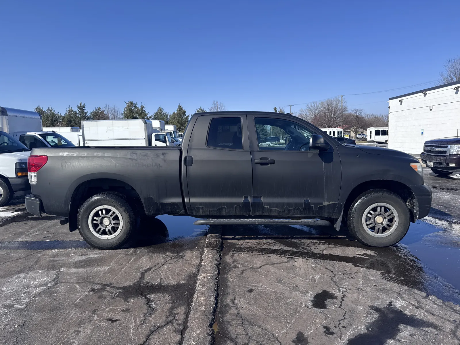 Black 2011 Toyota Tundra Double Cab for sale in Crystal Lake, IL