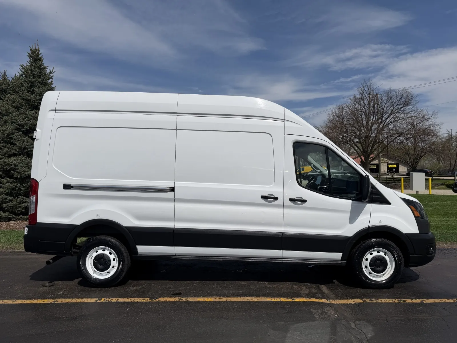 White 2021 Ford T-250 High Roof Transit for sale in Crystal Lake, IL