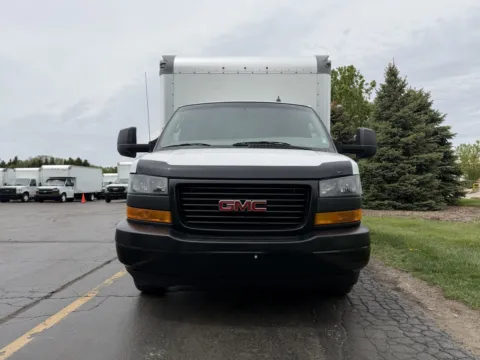 More photos of 2022 GMC 3500 16ft Box Truck with Shelves and Side Door at Signature Truck Center, IL