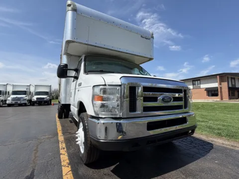 Another view of 2019 Ford E-450 16ft Attic Truck with Lift Gate for sale in Crystal Lake, IL at Signature Truck Center