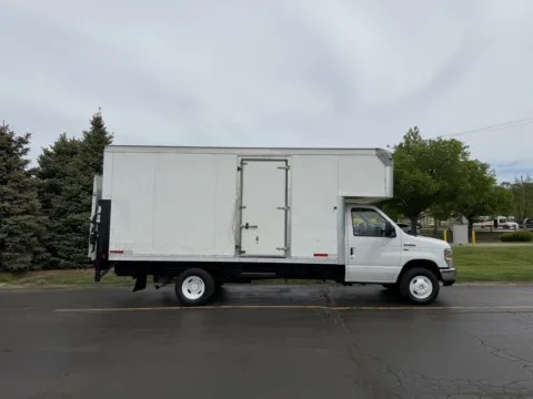 White 2019 Ford E-450 16ft Attic Truck with Lift Gate for sale in Crystal Lake, IL