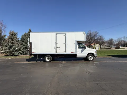 White 2019 Ford E-450 16ft Attic Truck with Lift Gate for sale in Crystal Lake, IL