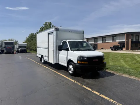 Another view of 2022 GMC Savana 3500 for sale in Crystal Lake, IL at Signature Truck Center