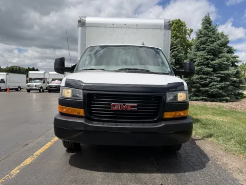 More photos of 2022 GMC Savana 16 FT Box Truck with Shelves and Side Door at Signature Truck Center, IL