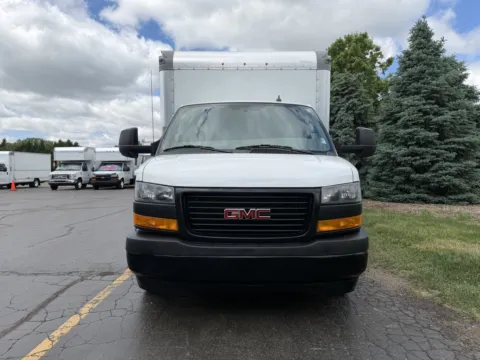 More photos of 2022 GMC Savana 3500 16 FT Box Truck with Shelving and Side Door at Signature Truck Center, IL