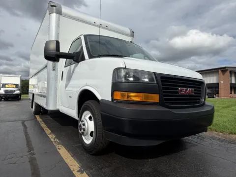 Another view of 2022 GMC Savana 3500 16 FT Box Truck for sale in Crystal Lake, IL at Signature Truck Center