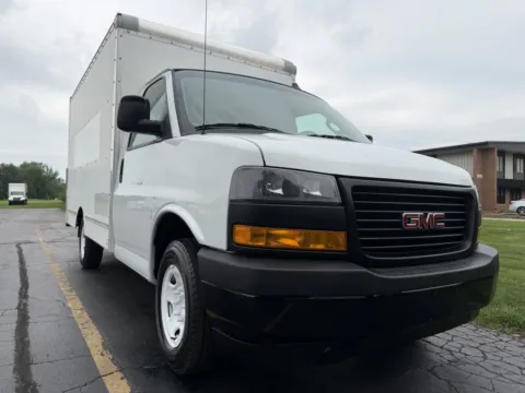 Another view of 2019 GMC 3500 12ft Box Truck for sale in Crystal Lake, IL at Signature Truck Center
