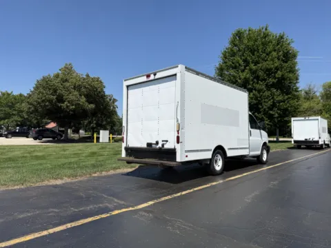 Another view of 2019 GMC 3500 12ft Box Truck for sale in Crystal Lake, IL at Signature Truck Center