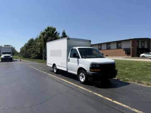 Photos of 2019 GMC 3500 12ft Box Truck for sale in Crystal Lake, IL at Signature Truck Center