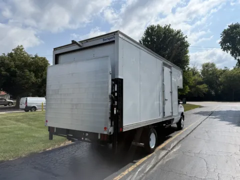 Another view of 2023 Ford E-450 16ft Box Truck with Attic, Liftgate and Side Door for sale in Crystal Lake, IL at Signature Truck Center