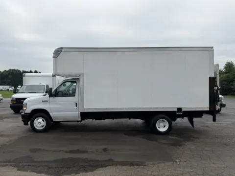 Photos of 2023 Ford E-450 16ft Box Truck with Attic, Liftgate and Side Door for sale in Crystal Lake, IL at Signature Truck Center
