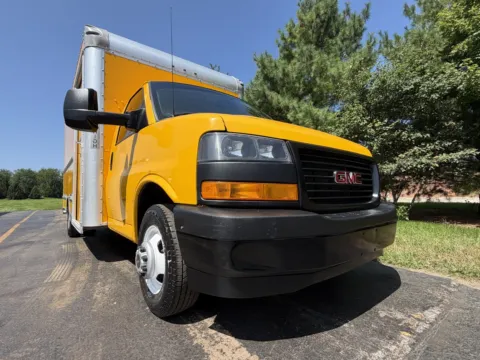 Another view of 2022 GMC 3500 16ft Box Truck for sale in Crystal Lake, IL at Signature Truck Center