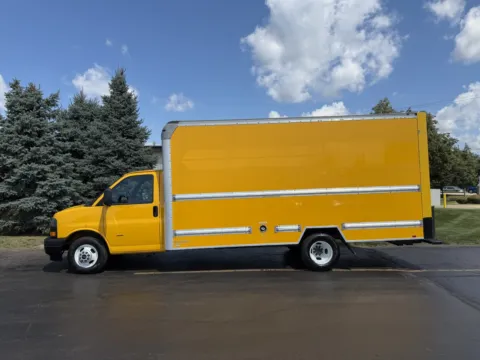 Photos of 2022 GMC 3500 16ft Box Truck for sale in Crystal Lake, IL at Signature Truck Center