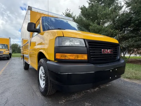 Another view of 2021 GMC 3500 12ft Box Truck for sale in Crystal Lake, IL at Signature Truck Center