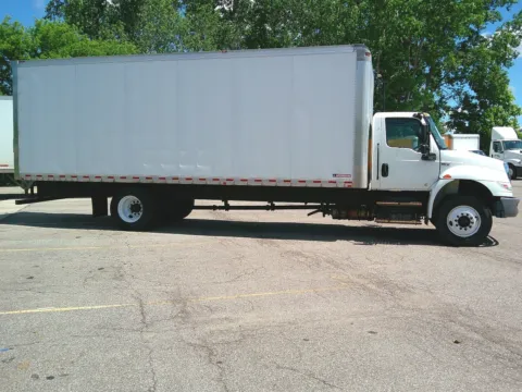 White 2020 International MV607 26ft Box Truck for sale in Crystal Lake, IL
