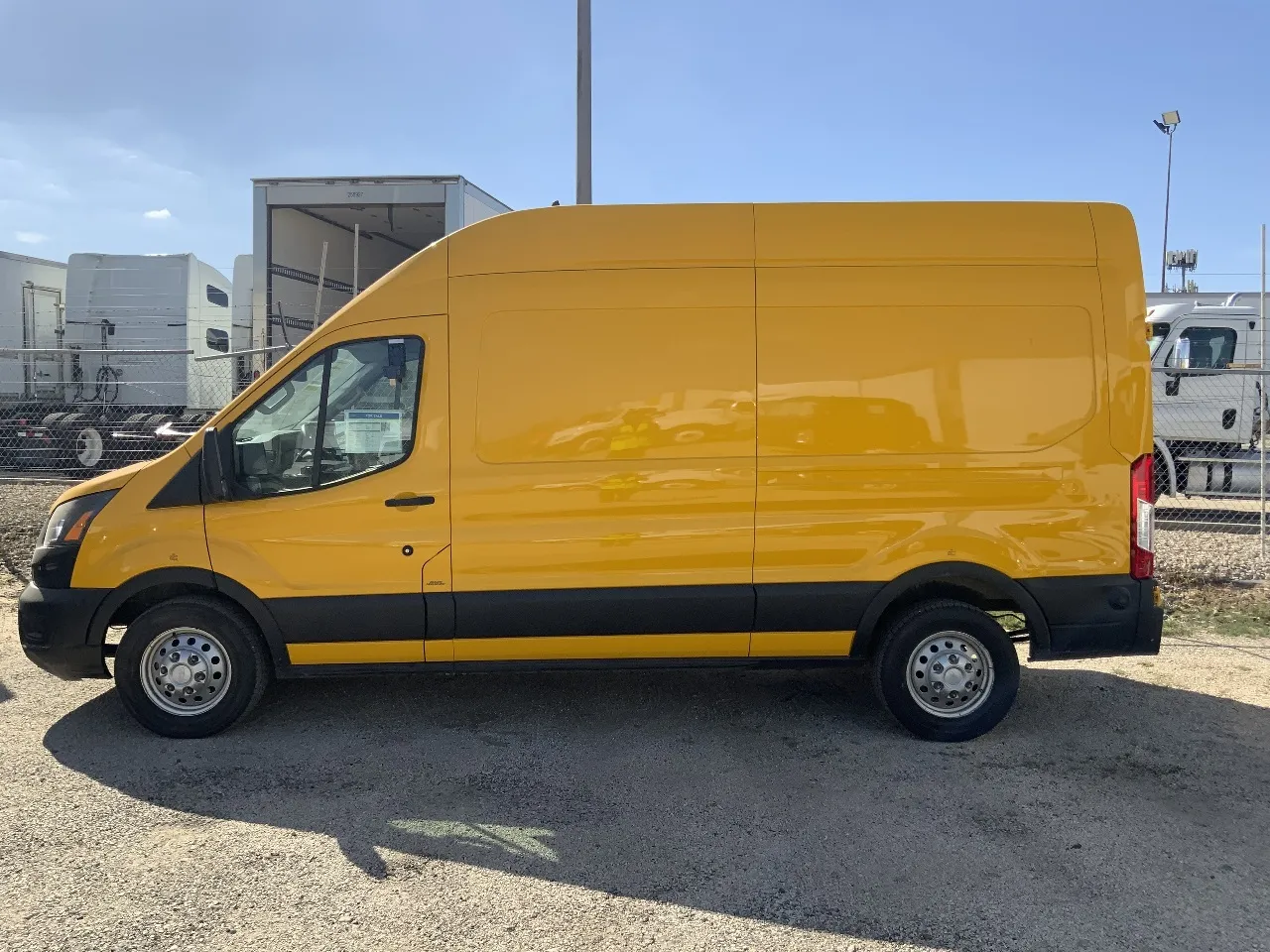 Gray 2023 Ford AWD Extended High Roof Transit 250 for sale in Crystal Lake, IL