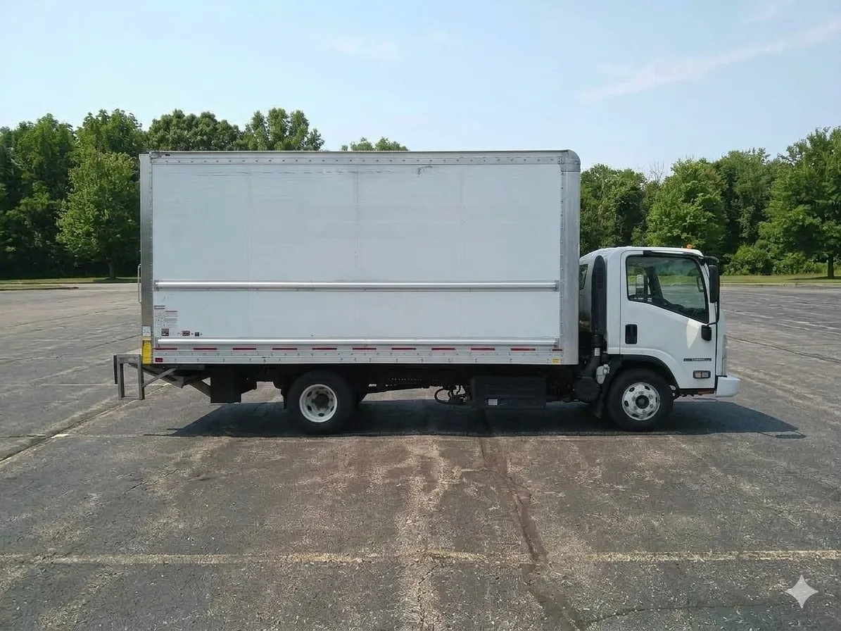 2022 Isuzu NPR HD 16ft Box Truck with Lift Gate
