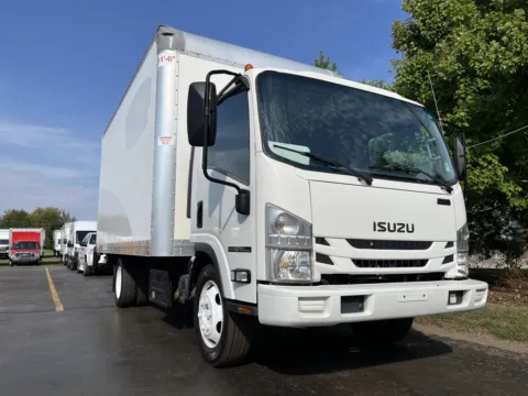 Another view of 2021 Isuzu NPR XD 16ft Cabover with Lift Gate for sale in Crystal Lake, IL at Signature Truck Center