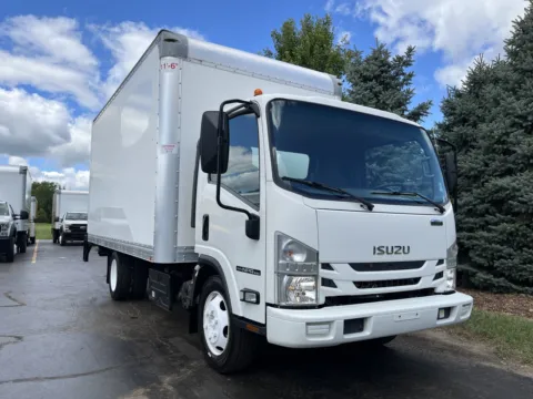 Another view of 2021 Isuzu NPR XD 16ft Cabover with Lift Gate for sale in Crystal Lake, IL at Signature Truck Center