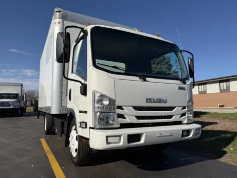 Another view of 2021 Isuzu NPR XD 16ft Cabover with Lift Gate for sale in Crystal Lake, IL at Signature Truck Center