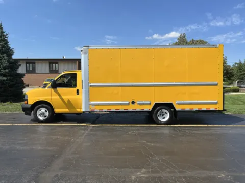 Photos of 2019 GMC 3500 16ft Box Truck for sale in Crystal Lake, IL at Signature Truck Center