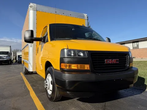 Another view of 2019 GMC 3500 16ft Box Truck for sale in Crystal Lake, IL at Signature Truck Center