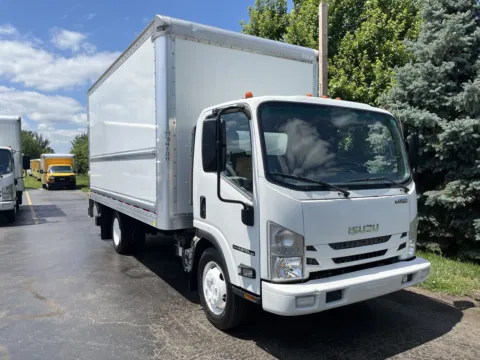 Another view of 2019 Isuzu NPR HD 16ft Box Truck with Lift Gate for sale in Crystal Lake, IL at Signature Truck Center