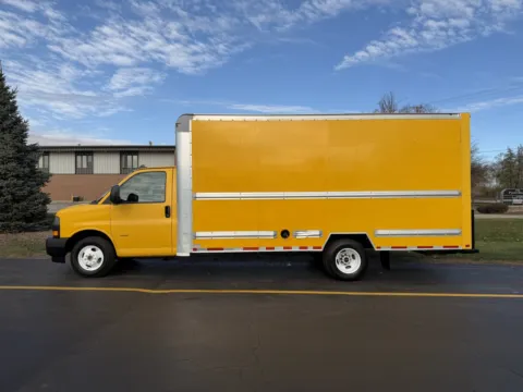 Photos of 2019 GMC 3500 16ft Box Truck for sale in Crystal Lake, IL at Signature Truck Center