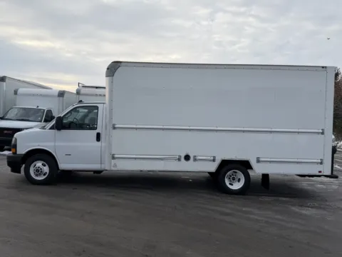 Photos of 2019 GMC 3500 16ft Box Truck for sale in Crystal Lake, IL at Signature Truck Center