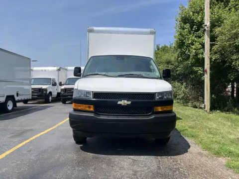 Another view of 2019 Chevrolet 12ft Box Truck with Lift Gate for sale in Crystal Lake, IL at Signature Truck Center
