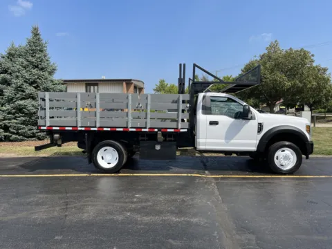 White 2019 Ford F-450 12ft Flatbed for sale in Crystal Lake, IL