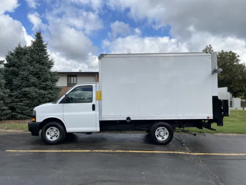 Photos of 2020 Chevrolet 12ft Box Truck with Lift Gate for sale in Crystal Lake, IL at Signature Truck Center